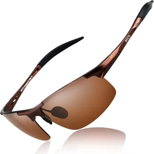 Miniatura 12 de Duco - Gafas de sol deportivas polarizadas para hombre con protección UV 8177s
