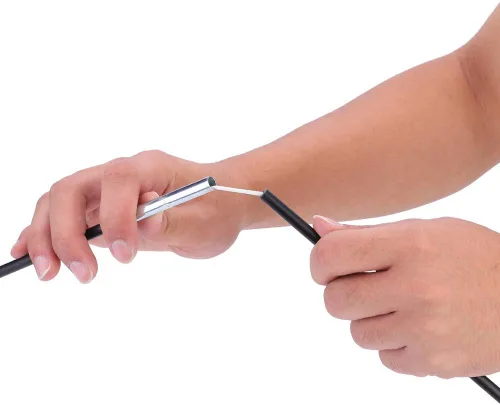 Miniatura 5 de Postes de repuesto para tienda, postes de tienda de campaña para lona, accesorios de tienda, fibra de vidrio ajustable ligera con diseño de cabeza