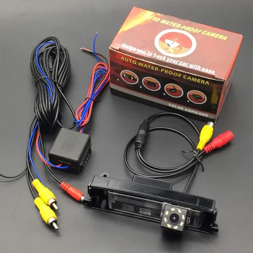 Miniatura 3 de Para Toyota RAV4 RAV-4 RAV 4 2006 ~ 2012/Vanguard Cámara de visión trasera del coche+8 LED cámara de estacionamiento inversa/enchufe directamente