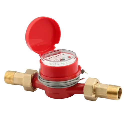 Miniatura 12 de DN15 Medidor de Agua 1/2" NPT, Certificación ISO4064, Medidor de Flujo Cúbico de Agua, Medidor de Agua Fría para Jardín/Hogar