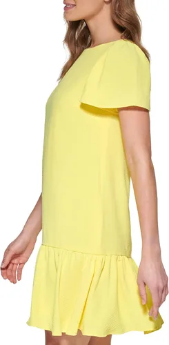 Miniatura 3 de DKNY Trapecio ajustado y acampanado para mujer