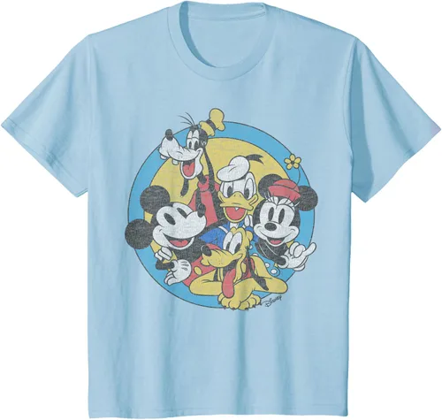 Miniatura 9 de Disney Camiseta retro de Mickey and Friends Group Shot