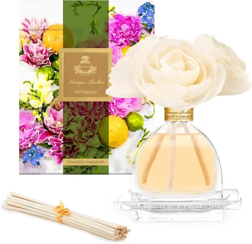 Miniatura 33 de AGRARIA Set de Difusor de Aroma de Flores y Varillas AirEssence, Juego de Fragancia Botánica de Flores Sola Hecho a Mano, Juego de Difusor de Aceite