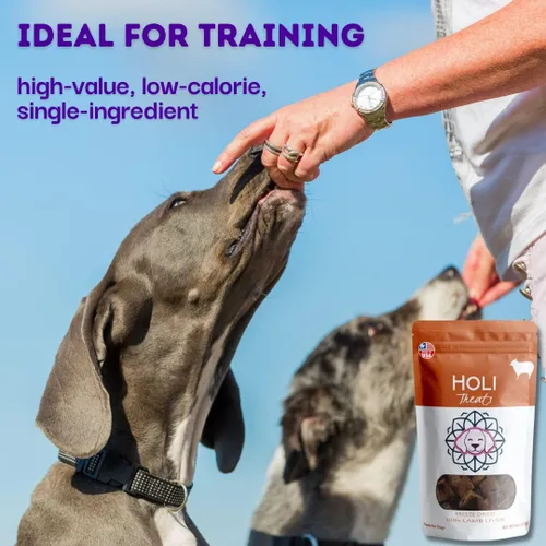 Miniatura 2 de HOLI Paquete variado de golosinas – Golosinas para perros de res, cordero y conejo – Golosinas saludables y naturales liofilizadas para perros