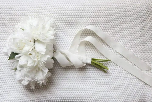 Miniatura 7 de YAMA Rollo de cinta de grogrén sólido, 1 pulgada, 25 yardas para cintas de envoltura de regalos, color blanco