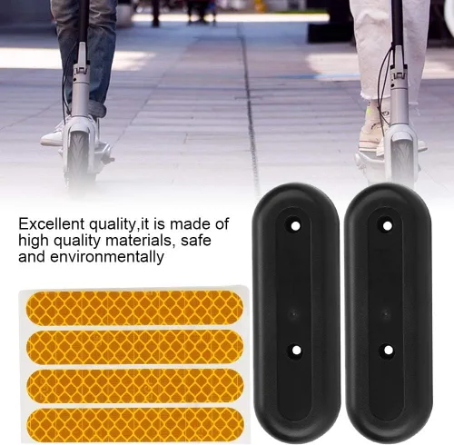 Miniatura 4 de Cubierta protectora para cubo de rueda y calcomanías reflectantes, carcasa protectora E-Scooter con adhesivo reflectante para G30