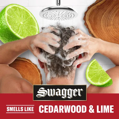 Miniatura 6 de Old Spice Swagger 2-en-1 Set de Champú y Acondicionador para Hombres, Aroma a Cedro y Lima, Cabello Más Saludable, Más Lleno, Más Hidratado, Calidad