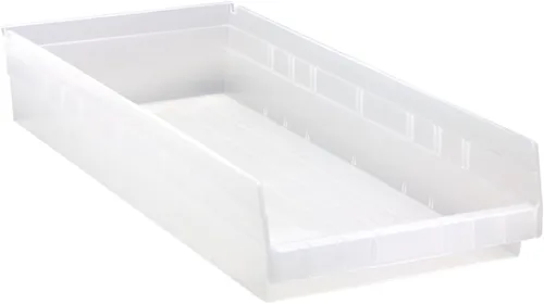 Miniatura 12 de Quantum qsb116bk Negro Economía Shelf Bin, 23 – 5/8" X 11 – 1/8" x 4" Tamaño (Pack de 6)
