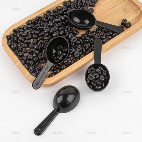 Miniatura 4 de AUEAR, Paquete de 5 cucharadas cucharadas de café de medición de plástico para leche en polvo y especias de semillas de frutas