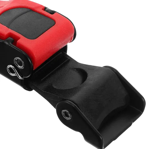Miniatura 6 de Hebilla de casco de liberación para cascos de motocicleta, construcción de hierro ABS de nailon, cierre de presión fácil y ajuste accesorio