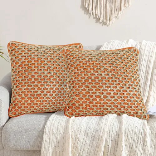 Miniatura 18 de Boho Living Jada Cojín Decorativo, Incluye Acento, Diseño Tejido Premium, Decoración de Sala de Estar, (1) Funda de Cojín de 20" x 20" con Relleno