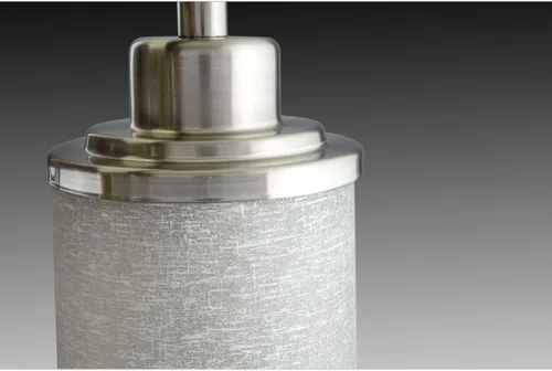 Miniatura 11 de Progress Lighting P4459 Alexa Candelabro de 5 luces, con pantalla de lino, de 20 pulgadas de alto., P4459-09, 100.00watts, 120.00 volts