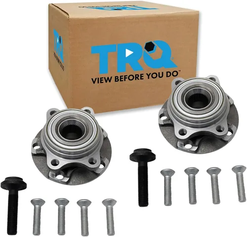 Miniatura 80 de TRQ Juego de conjunto de rodamiento de rueda delantera y buje de 2 piezas Compatible con Chevrolet Cobalt 2005-2010 HHR 2006-2011 Pontiac G5