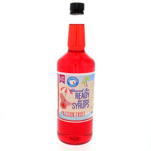 Miniatura 87 de Hypothermias Wild Cherry - Jarabe de sabores de cono de nieve hawaiano listo para usar (128 onzas líquidas), hielo afeitado, 100% azúcar de caña pura