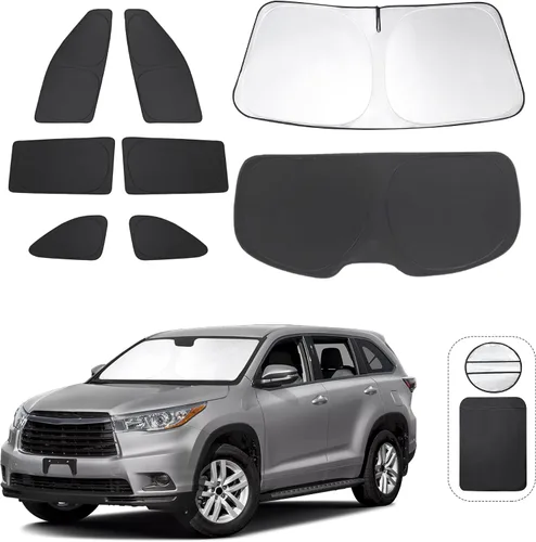 Miniatura 47 de TINGLU Parasoles para Ventanas para Mazda 3 2019-2026 Accesorios Coche Ventanas Laterales Completas Parabrisas Triangular Trasero Protector Solar
