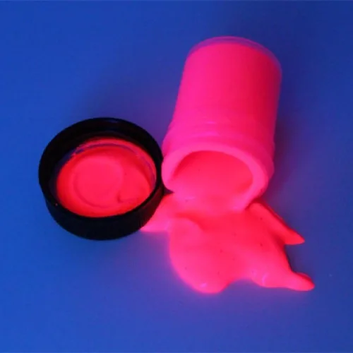 Miniatura 8 de Luz negra UV magenta de 4 onzas, neón, rave, fluorescente, pintura acrílica