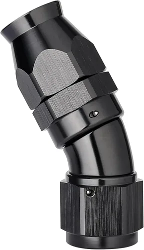 Miniatura 16 de EVIL ENERGY - Adaptador de manguera de una pieza PTFE 4AN de 30 grados, aluminio, color negro
