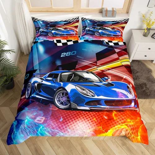Miniatura 16 de Funda de edredón de gatos negros y blancos, juego de ropa de cama verde para niños, bonita funda de edredón de gatos para decoración de habitación
