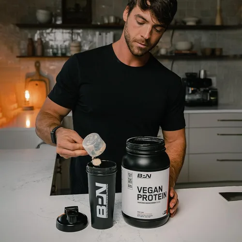 Miniatura 5 de BARE PERFORMANCE NUTRITION Proteína vegana, proteína a base de plantas, proteína de guisante, proteína de sandía y proteína de calabaza