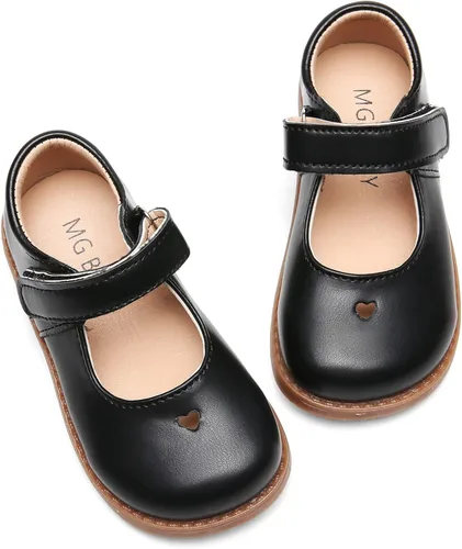 Miniatura 4 de DADAWEN Zapatos clásicos Mary Jane para niña, zapatos de uniforme escolar, zapatos de vestir, zapatos de fiesta y boda