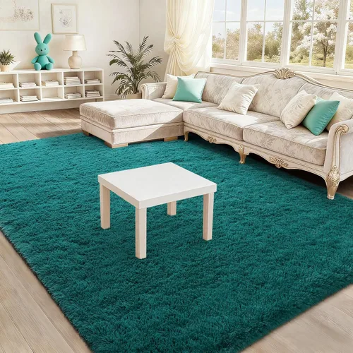 Miniatura 15 de BENRON Alfombras de pasillo esponjosas de 2 x 4 pies, suaves y largas para dormitorio, pasillo, entrada, cocina, alfombra lavable para decoración