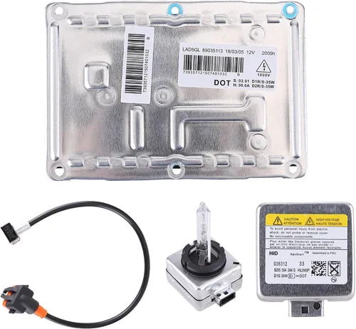 89035113 Hiolpen HID balasto para faros delanteros con encendedor y bombilla D1S para Cadillac CTS SRX, para Volvo S60 S80 V70 XC70 XC90 para Audi