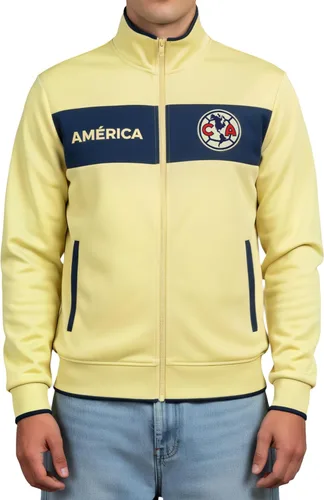 Miniatura 13 de Icon Sports Chaqueta deportiva de fútbol con licencia oficial de Club America, unisex para adultos