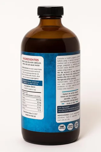 Miniatura 2 de Suplemento tónico herbario Palo Azul Kidneywood (palo azul) Reforzado 900ML Tónico herbario antiguo