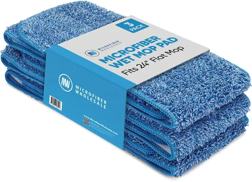 Miniatura 13 de Microfiber Wholesale Almohadilla de microfibra absorbente de 18 pulgadas, reutilizable, lavable a máquina, repuestos (paquete de 2)
