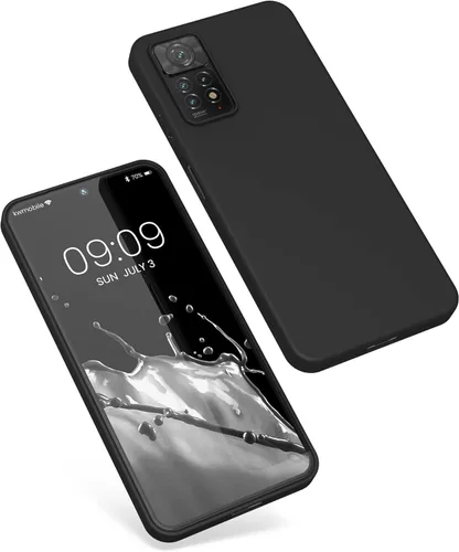 Miniatura 5 de kwmobile Funda compatible con Xiaomi Redmi Note 11 Pro / 11 Pro (5G) / 12 Pro (4G) - Funda protectora de silicona TPU suave y delgada, color negro