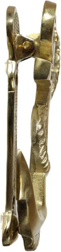 Miniatura 4 de Ebros Gift Escultura de metal de latón dorado marino náutico marinero ancla puerta de la alabanza con placa llamativa integrada 5.5 pulgadas