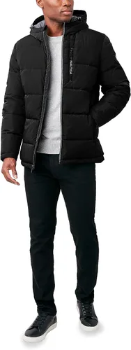 Miniatura 4 de Nautica Men's Hooded Parka Jacket, Water and Wind Resistant