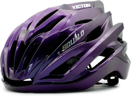Miniatura 10 de SQUALO Victor - Casco de bicicleta para hombres y mujeres, casco de bicicleta con esfera de ajuste unisex para adultos, casco de ciclismo