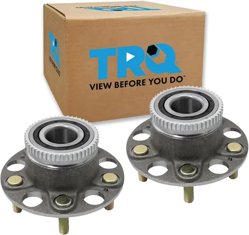 Miniatura 174 de TRQ Juego de buje y rodamiento trasero de 2 piezas compatible con Audi TT 2000-2006 TT Quattro, Volkswagen Beetle 1998-2010, Golf 1998-2005, Jetta