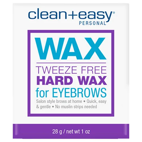 Miniatura 2 de Clean + Easy Cera sensible para microondas, cera suave para depilación facial y de cuerpo completo, tratamiento de depilación sin tiras para pieles