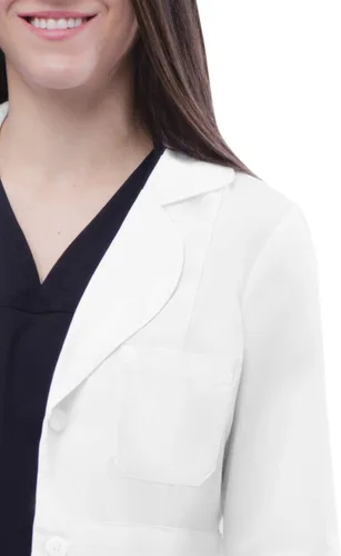 Miniatura 4 de Adar - Abrigos de laboratorio universales para mujer, con cinturón de 33 pulgadas