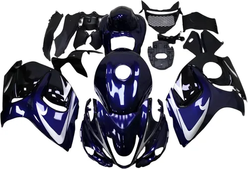 Miniatura 187 de Kit de carenado de inyección azul, negro y blanco para Suzuki GSXR600 GSX750 2006 2007 GSXR 600 GSX-R750 06 07 ABS Carenado de plástico completo