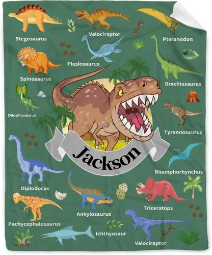 Miniatura 24 de Manta de bebé de esqueletos de dinosaurios de neón retro de los años 80, regalos para niños y niñas, decoración de dinosaurios, felpa suave