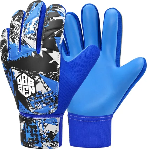 Miniatura 21 de Guantes de portero de fútbol para niños, jóvenes y adultos, guantes de portero de fútbol de agarre fuerte con protección para los dedos