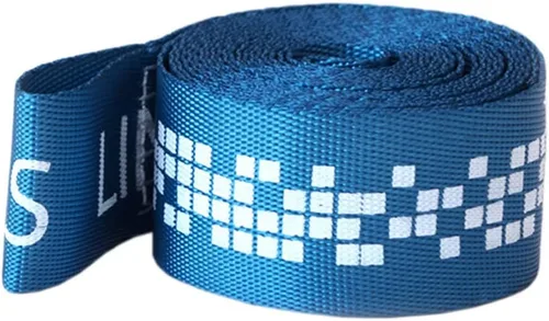 GIBBON Slacklines - Correa de fitness para Slackrack Classic o Fitness, azul, longitud 14.8 ft, ancho 1.969 in, correa de repuesto