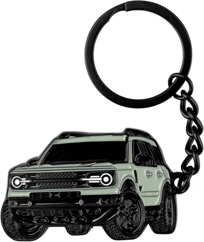 Llavero para Bronco Sport, Llavero de Coche Compatible con Bronco Sport 2021 2022 2023 2024 4 puertas Accesorios de Llavero Funda para Llave