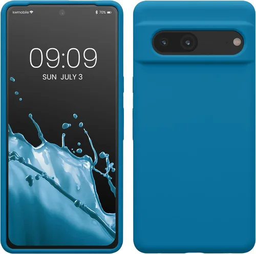 Miniatura 93 de kwmobile Funda compatible con Google Pixel 7 - Funda de silicona TPU con acabado suave - Piedra antigua