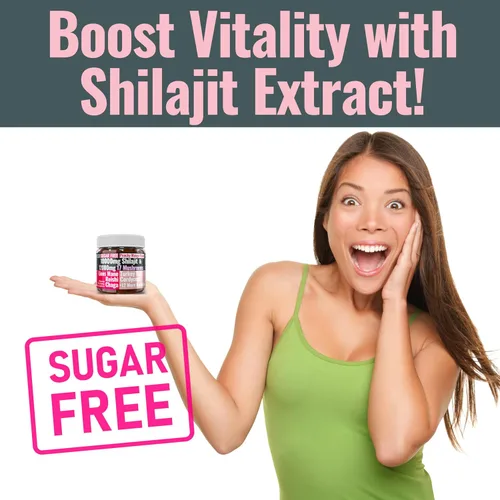 Miniatura 3 de Gomitas complejas de hongos Shilajit sin azúcar, extracto de hongos con melena de león Reishi cola de pavo Cordyceps Shiitake Chaga Maitake