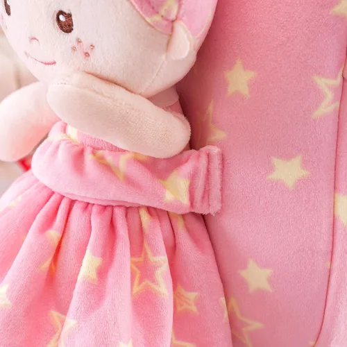 Miniatura 24 de Onetoo Mochila para niños pequeños, regalos de regreso a clases, mochilas para niñas y niños con muñecas de bebé ligeras y suaves en vestido