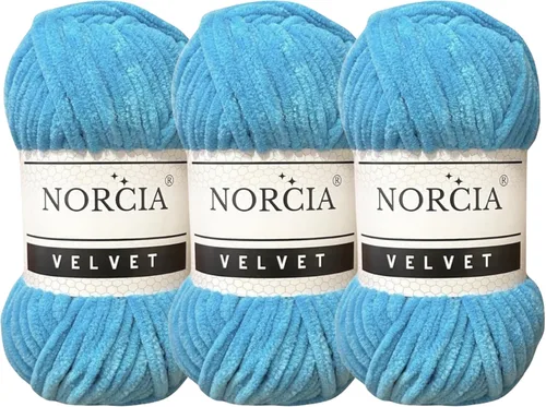 Miniatura 25 de Hilo de terciopelo suave para ganchillo súper voluminoso para manta de bebé de 3.53 oz (74.3 yardas) para tejer hilo amigurumi para tejer ganchillo