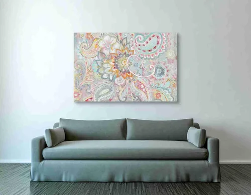 Miniatura 3 de Epic Graffiti 'Boho Japonais' de Danhui Nai, lienzo para pared, 40 x 60 pulgadas