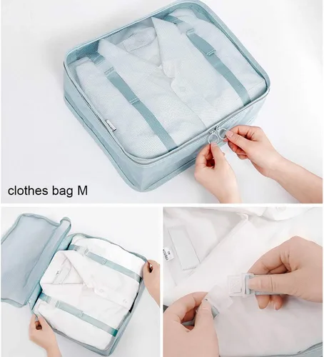 Miniatura 5 de Bolsa de almacenamiento de viaje multifuncional de ropa de nuevo estilo maleta accesorios de viaje cubos