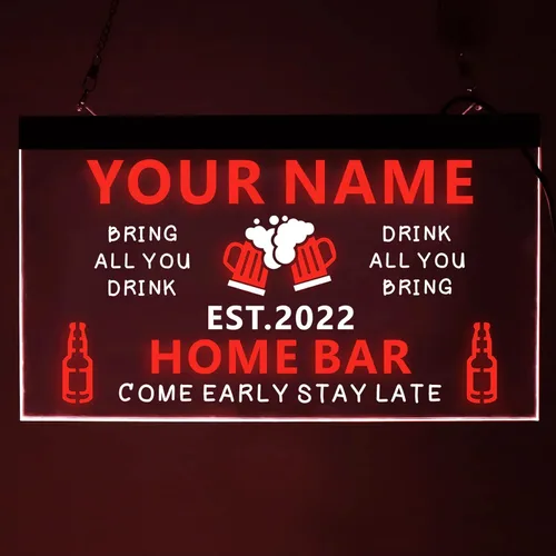 Miniatura 10 de Letrero de neón personalizado para bar casero,Letrero de neón de club nocturno, letrero LED de club nocturno, letrero de luz de club nocturno, club
