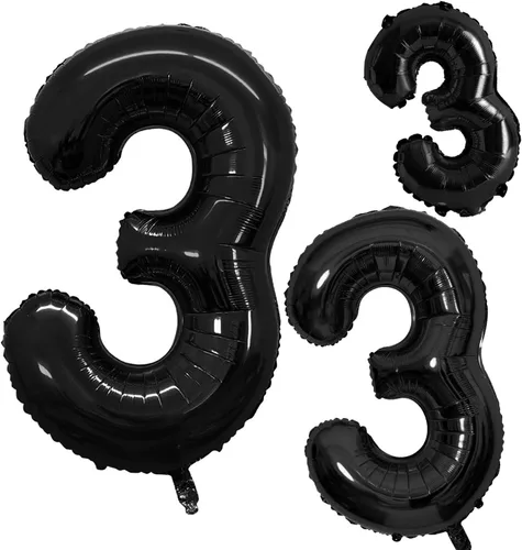 Miniatura 136 de Goer, conjunto de globos de papel aluminio para decoraciones de cumpleaños, globos de las letras de feliz cumpleaños y de números Oro