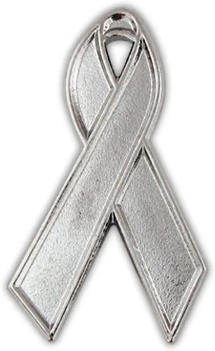 Miniatura 51 de PinMart Awareness - Pin de solapa esmaltado – Pin de cinta chapado en níquel y oro – Cinta de prevención y conciencia – Broche de joyería con parte
